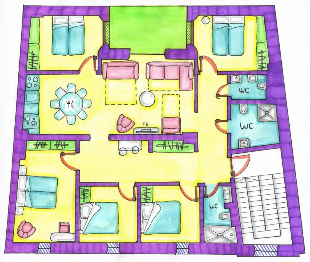 Dandelion Apartments Brivibas ريغا الغرفة الصورة