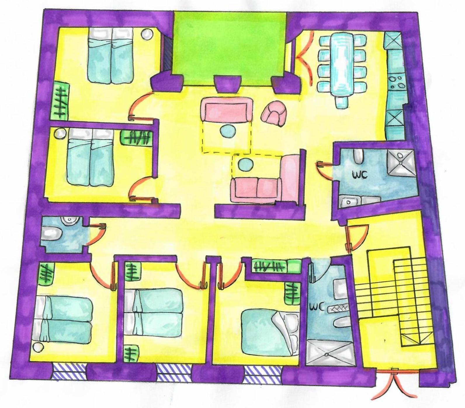 Dandelion Apartments Brivibas ريغا الغرفة الصورة
